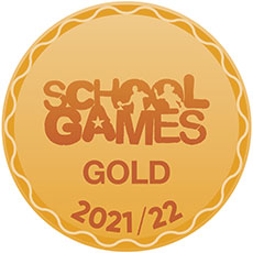 School Games Gold Award 2021-2022